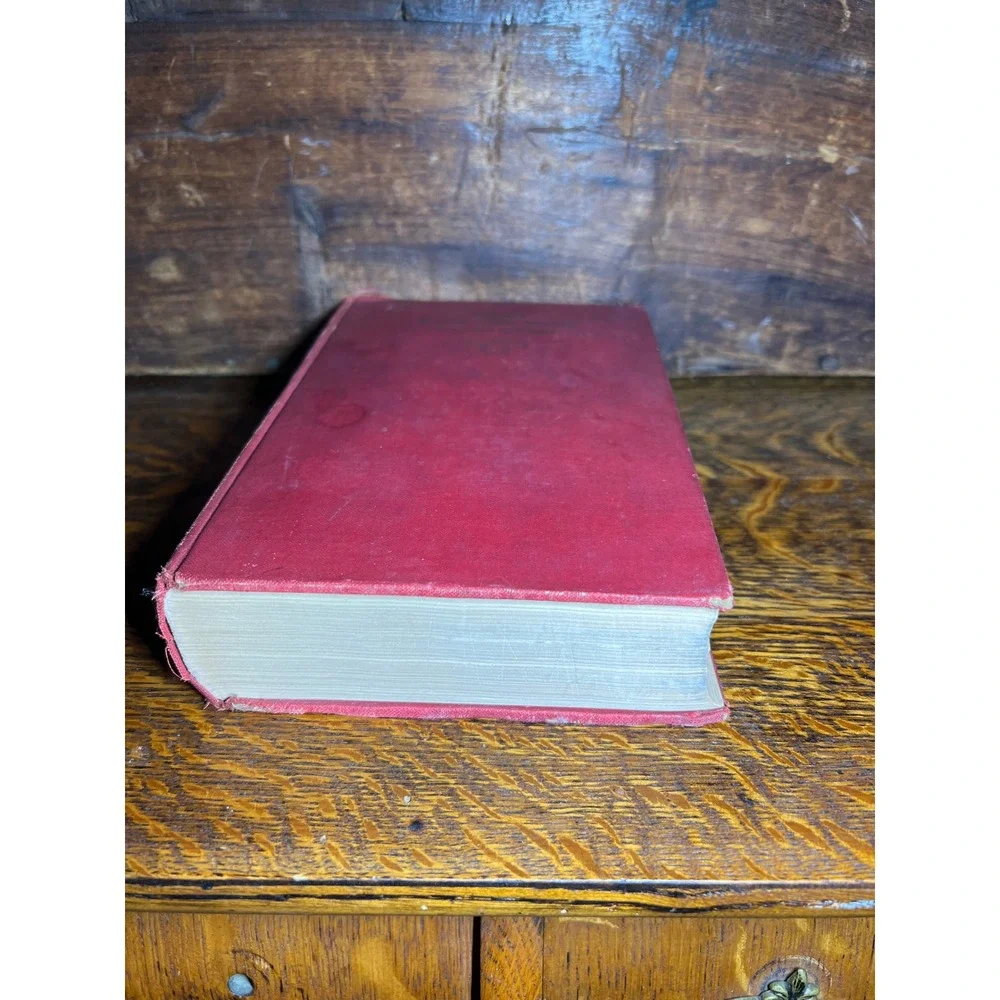 Gone With The Wind 1939 Hardcover Margaret Mitchell Macmillan Red Vintage Book
